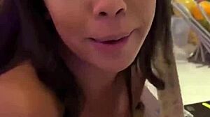oh man i love sucking this big cock as latina babe malina melendez before getting fucked hard and wet