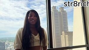hey cheating teen neighbor your tight ass fucked in hot tub by monster black cock?