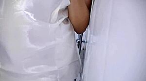 chubby neighbor milf plays huge tits till wet pussy drips