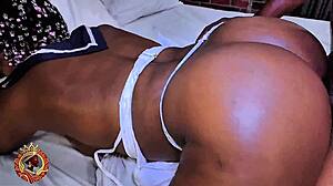 i seduced my principal for grades... now he fucks my ebony teen ass cowgirl