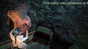 shadowheart gags on cocks in wild blowbang—ready for more??