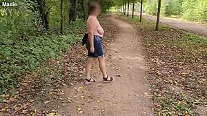 Busty Milf's Thrilling Public Tits Flashing Rush