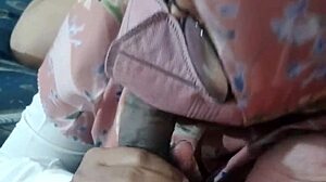 tante riani teases with a slow blowjob and ball licking before enjoying every inch just for you