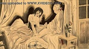 Vintage Erotic Drawings Capture Retro Hairy Passions in Antique Style!