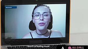 Sexy Masseuse Spencer Bradley Scissors Client Jenna Sativa