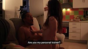 interracial amateurs act foolish during dirty talk fuck foreplay