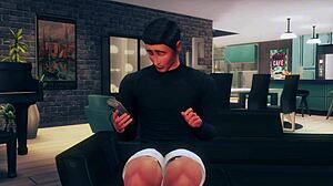 sims 4 strip club ep 3 clothes ripped wild!