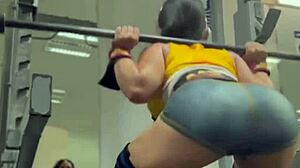 check out my sexy colombian gym outfit with big ass curves