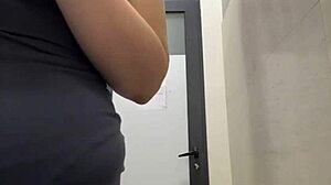 Gym's Hottest Secret: Teen's Wild Public Orgasm Ride