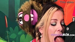 Ever dreamed of freeusing Sesame Street milfs in a steamy MFF threesome orgy?