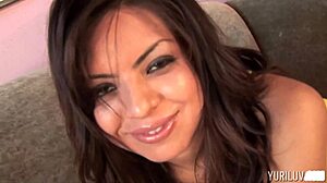 Sexy Skinny Latina Yuri Luv Vibrator Rides To Orgasm