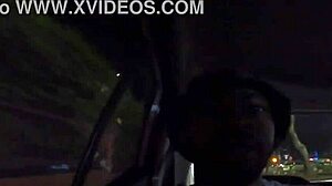 Street girl trades food for dick grab. Naughty bathroom fuck with petite latina whore jhodez1.