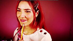 ASMR Shy Submissive Pretty Girl Worships Your Cock Intensely and Devotedly