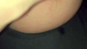 Intense side fuck fills beautiful latina blonde with hot cum explosion