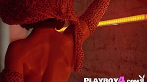 Petite Black Teen Precious Milan Exposes Hot Lingerie Body