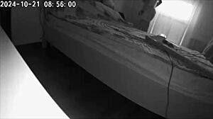 Wife films husband fucking housekeeper on hidden cam?