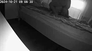 Wife films husband fucking housekeeper on hidden cam?