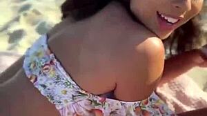 oh man i love sucking this big cock as latina babe malina melendez before getting fucked hard and wet