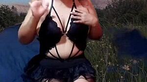 Playful Peruvian Vixen Takes Vaginal and Anal During Period