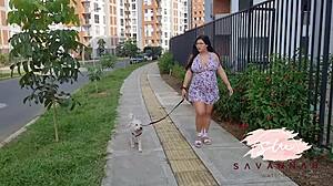 pregnant savannah watson fucks neighbor on stairs... can you handle this building heat?!