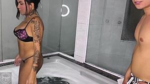 Hot young sister-in-law creampied in lingerie multiple positions