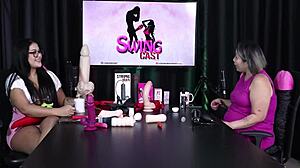 this toy helps weak erections men never satisfied with cock size luciana kai red sheer