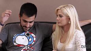 daddy4k... mature dude starts hot sex with cute young winsome teen spontaneously