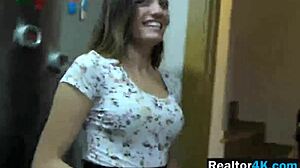 slim naughty latina's tight shaved pussy stretched deep in spooning, clit throbbing from rough fat cock pounding