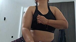 StepMom's Big Natural Tits And Chubby Ass Bounce In Taboo Fuck
