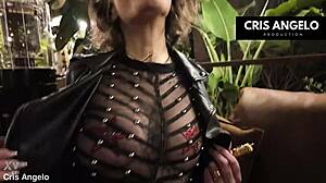 lena fire gives cris angelo girlfriend experience in barcelona private fuck part 1