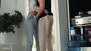 Step Sister's Morning Accident Turns into Passionate Bedroom Fuck