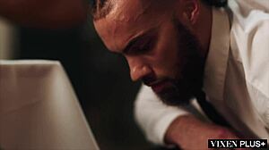Vixenplus Agatha Vega Dominates Waiter as Her Personal Sex Toy
