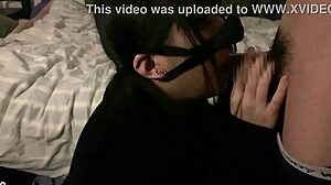18-Year-Old Japanese Amateur With 2 Partners Gets Backshot Creampie On Ass!