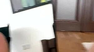busty milf katerina hartlova teases shaved pussy in mirror