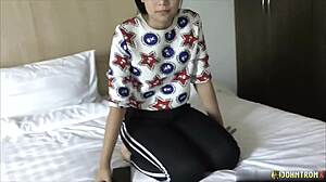 johntronx plows 18+ thai babe's hairy wet pussy hard