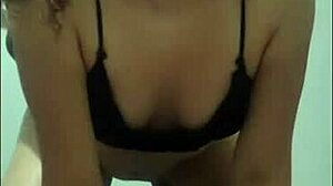 hotwife's skinny pussy stretched by monster black cock while hubby watches humiliated