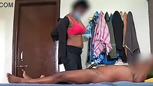 Thai Indian happy ending massage goes viral caught