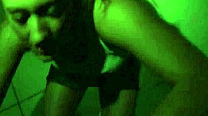 oh man two hot girls gettin group fucked rough with cloths ripped n huge cumshots