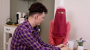 arab stepmom thought my dick was a lamp till damp 💦