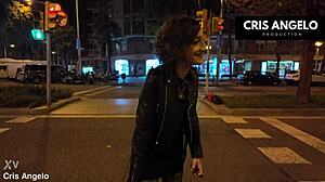 lena fire gives cris angelo girlfriend experience in barcelona private fuck part 1