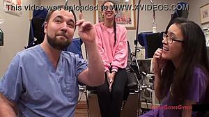 Tampa University Nurse Kitty Catherine's Latex Anal Exam Humiliation!