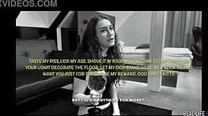 stefani jameson's first rimjob piss and rough pounding revealed
