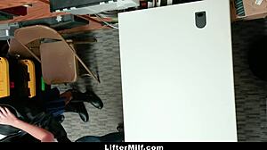 did asian milf's big tits convince the cop?