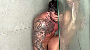 ada lapiedra looks stunning getting bed and shower pounded by huge cock stud