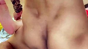 Stepbrother Spots Stepsis Moaning! Licks Pussy Then Doggies Bent Over!