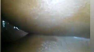 juicy ebony bbw moans loud with cock deep in hairy big ass