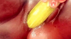 VILLAGE HOUSEWIFE'S BATHROOM FUCK HIDING FROM HUBBY DRIPS WITH WET PUSSY CUM!