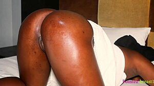 black african neighbors fuck doggystyle after work
