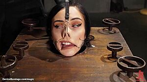 hey slave, feel that tight pussy getting fingered while you're bound up?
