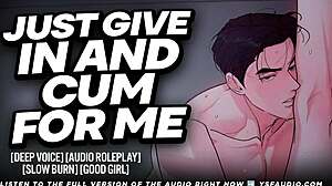 your cocky roommate teases your pussy till you beg daddy to cum